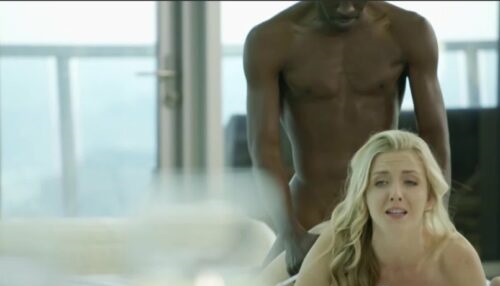 歐美長片*金髮美女簽下一根黑色大雞巴