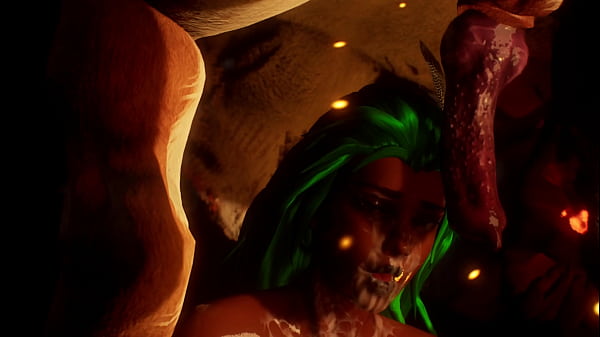 3d卡通*鳥女孩瑪雅來自狂野性愛中的狂野生活